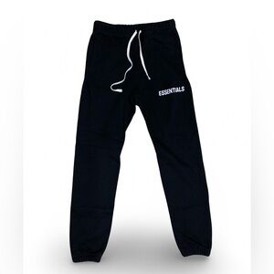 Essentials black sweatpants size:S